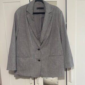 New York & Company Gray Blazer